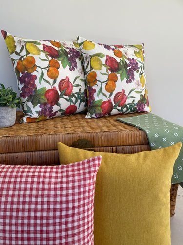 Italian Fruits Cushion Cover