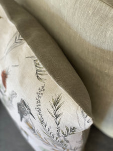 Australian Morning Linen Cushion Cover