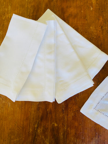 White hemstitch Sold in pairs