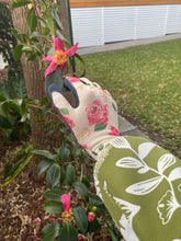 Rose with Green and White Leaves sleeve