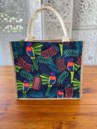 King Parrot Shopping Tote