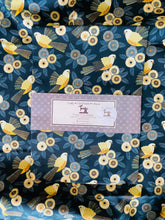 Golden Birds Tea Towel
