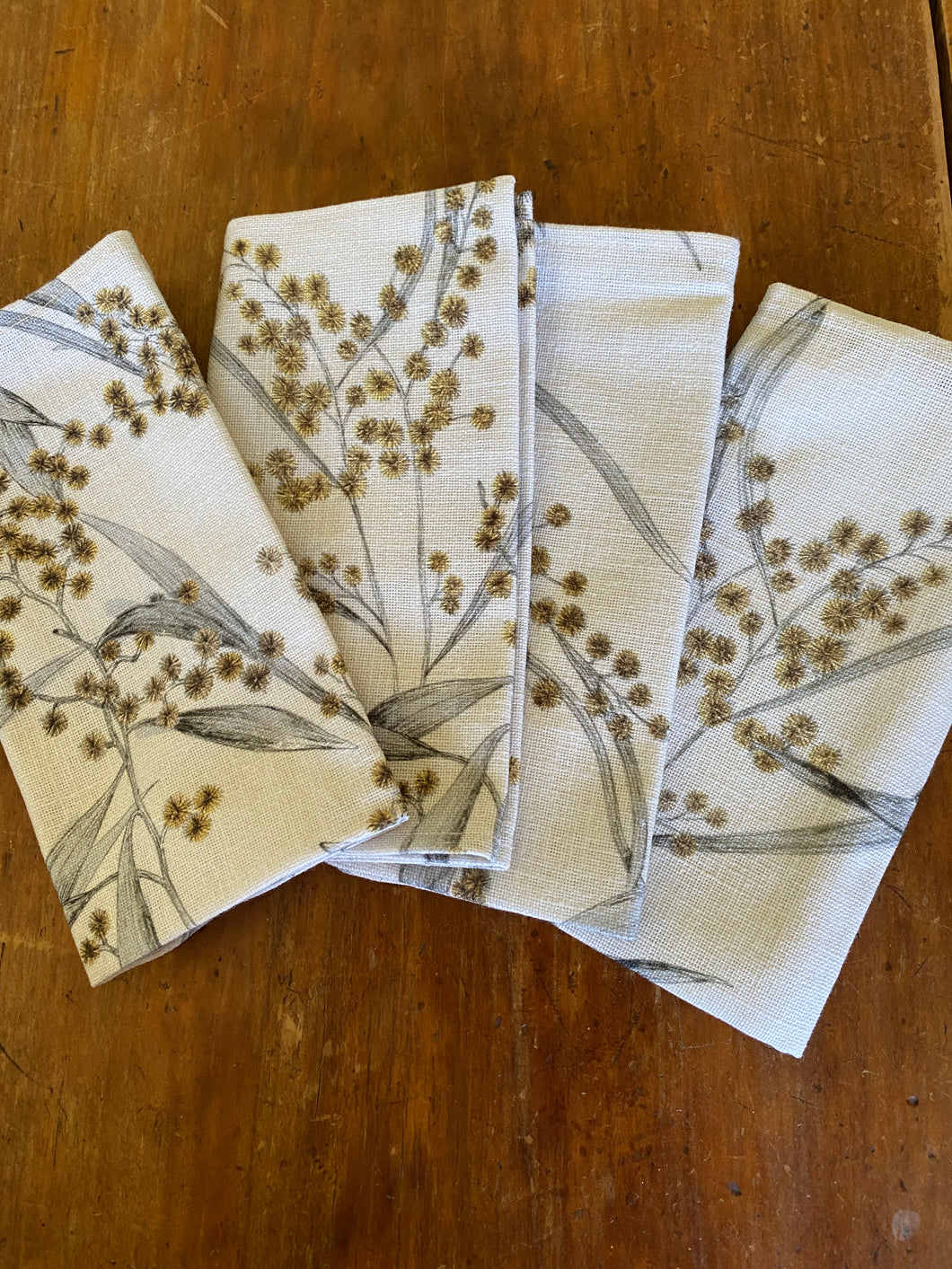 Heritage Wattle Napkins Set of 2