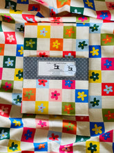 Retro Daisies Tea Towel