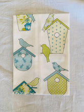 Bird House Tea Towel