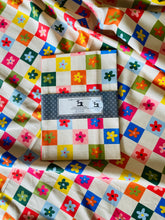 Retro Daisies Tea Towel