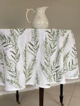 Bottlebrush Green Round Tablecloth