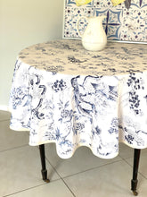 Blue Dynasty Round Tablecloth