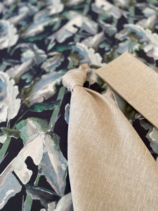 Bountiful Botanical Blue/Green Tablecloth