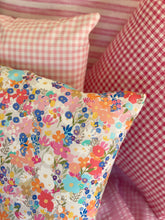Cottage Garden Dreams Linen Cushion Cover