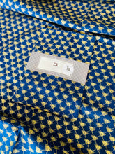 Navy Gold Bees Tea Towel