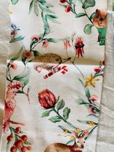 Christmas Aussie Flora n Fauna Tea Towel