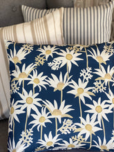 Flannel Flower Blue Cushion Cover