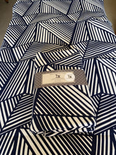 Dark Navy Geometric Tablecloth