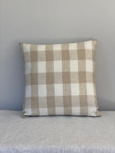 Natural & Off White Linen Cushion Cover