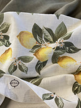 Lemon Amalfi Tea Towel Set