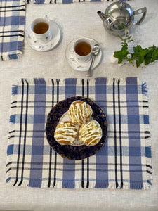 Jacaranda Fringed Placemats (sold in pairs)