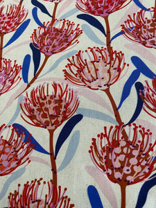 Waratah Linen Blend Tea Towel