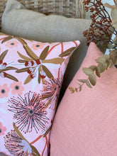 Flowering Eucalypt Blush Cushion Cover