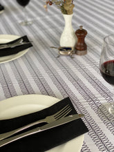 Black Ripple Tablecloth