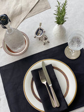 Pure Linen Napkins - Black - 45 x 45 cm price per napkin