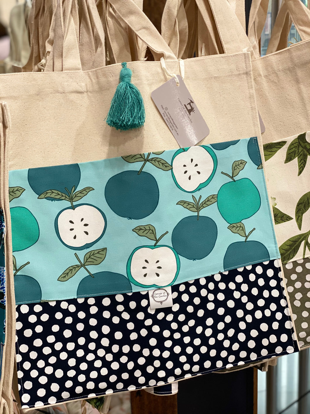 Ample Apples Shopping Totes