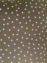 Olive Spot Cushion Cover