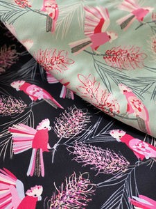 Gorgeous Galah & Grevillea Set of 2 Tea Towels