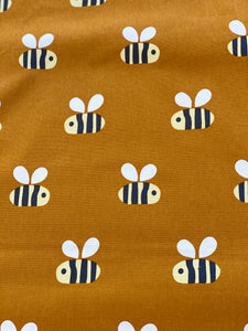 Big Bee Pink Daisy Tea Towel Set