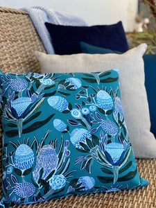 Blissful Banksia Cushion Cover