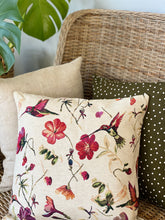 Hummingbird Tapestry Cushion Cover