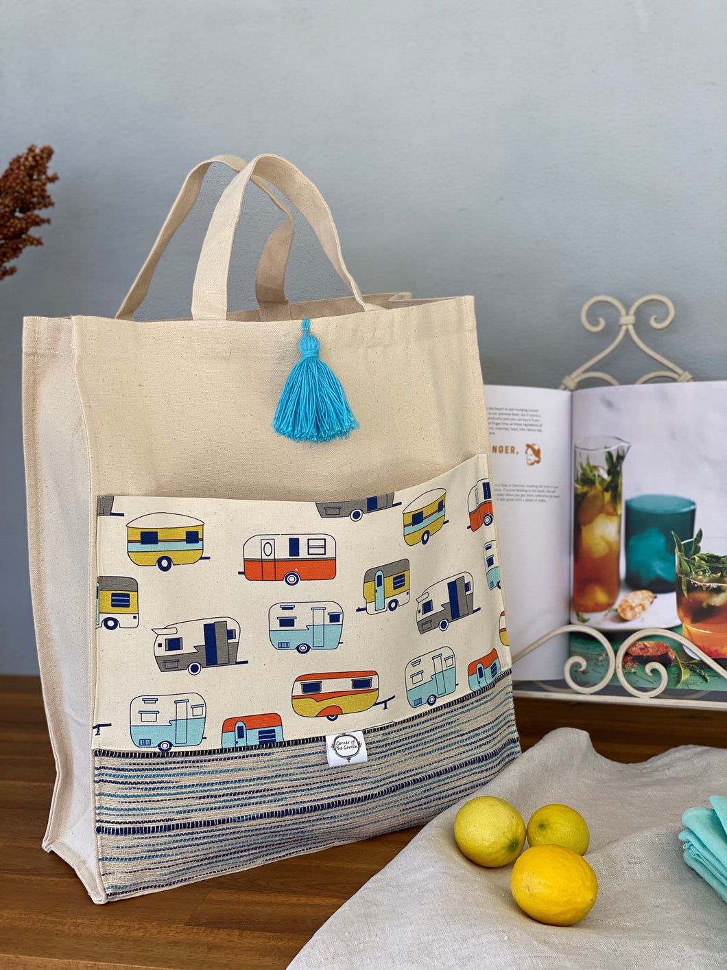 Road Trippin’ Shopping Tote