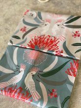 Cockatoo Eucalypt & Waratah Set of 2 Tea Towels Linen Blend