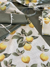 Pure Linen Napkins Eucalypt Sage Sold in pairs