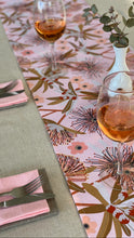 Flowering Eucalypt in Blush Table Runner