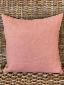 Blush Linen Cushion Cover