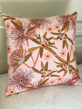 Flowering Eucalypt Blush Cushion Cover