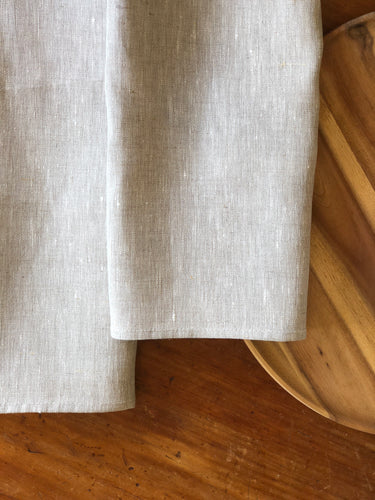 Tea Towel Pure Linen Oatmeal